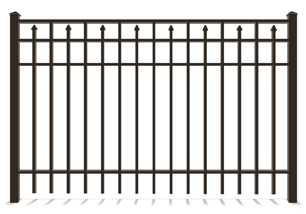 Aluminum Decorative Fencing in Lincoln Nebraska