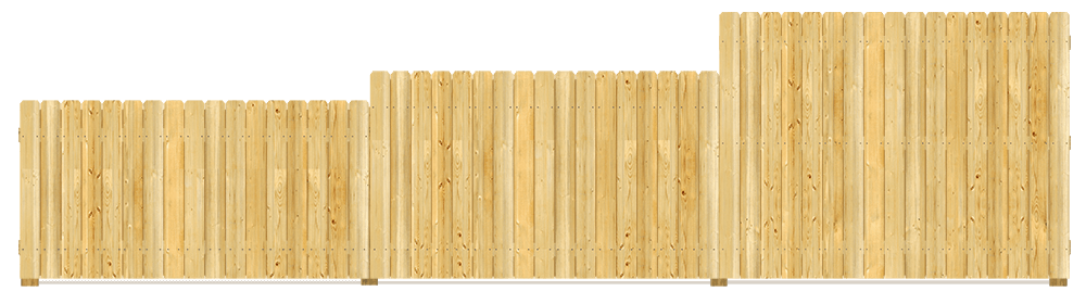 Residential Wood fence height options Lincoln