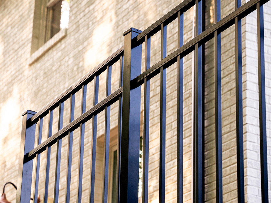 Security Fence Example in Bellevue Nebraska